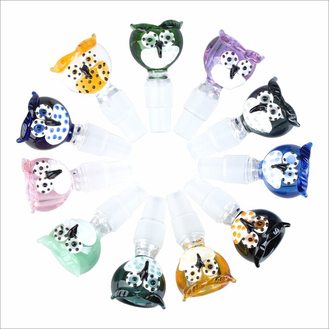 KAPOW 14/18MM CUTE OWE SHAPE GLASS BOWL