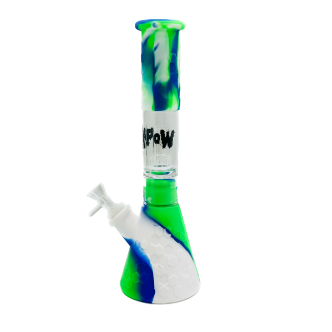 KAPOW KAPOW SILICONE HONEYCOMB BONG-S404