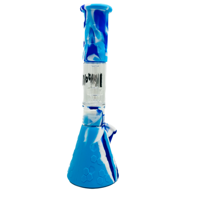 KAPOW KAPOW SILICONE HONEYCOMB BONG-S404