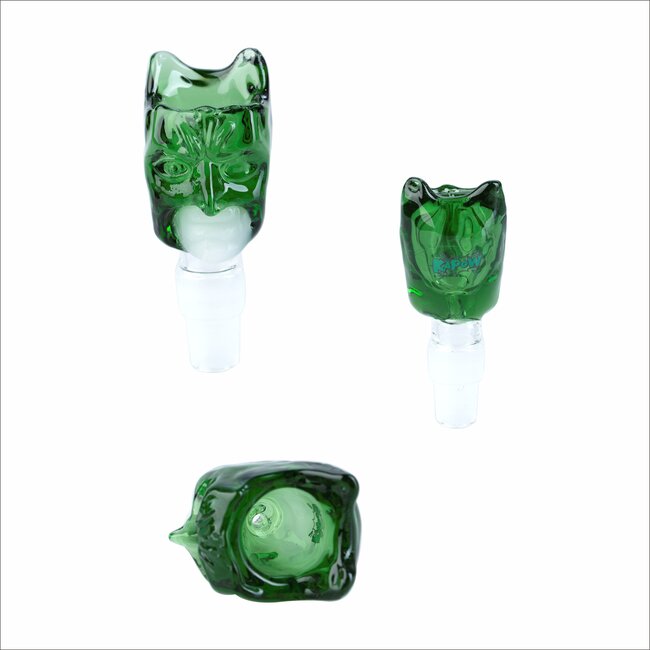 KAPOW 14/18MM  SCARED FACE GLASS BOWL