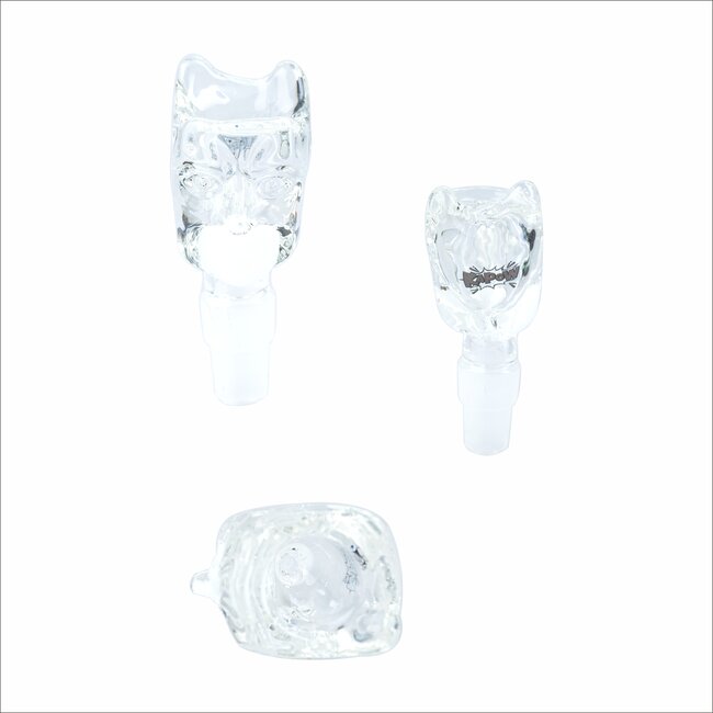 KAPOW 14/18MM  SCARED FACE GLASS BOWL