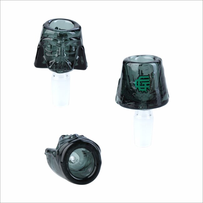 CRYSTAL GLASS 14MM DARTH VADER GLASS BOWL CC407