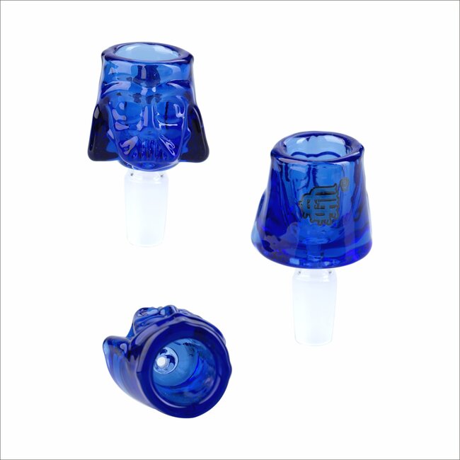CRYSTAL GLASS 14MM DARTH VADER GLASS BOWL CC407