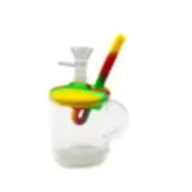KAPOW KAPOW GLASS POT SILICONE BONG-S454