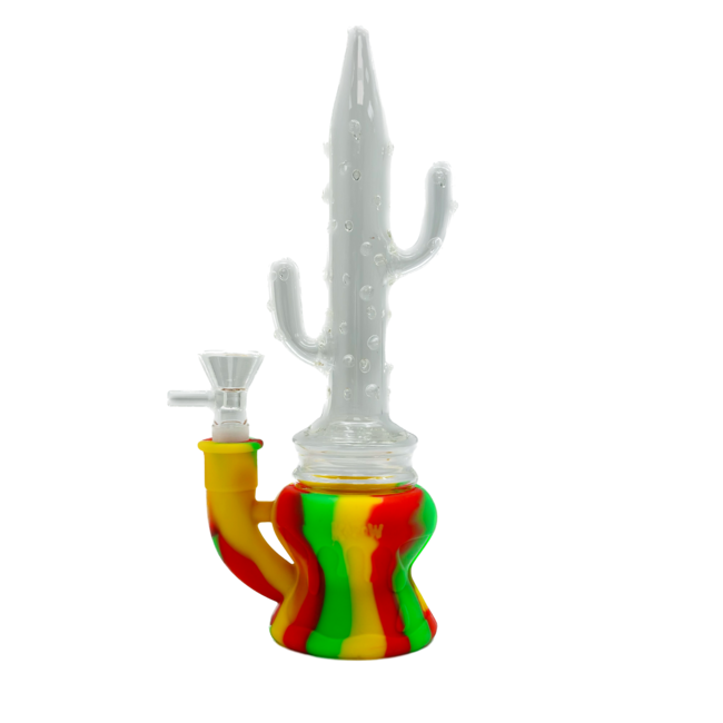 KAPOW KAPOW THE CACTUS POT SILICONE BONG-S451