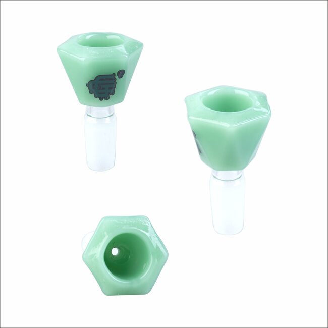 CRYSTAL GLASS 14MM CUTTING SHAPE GLASS BOWL CC408