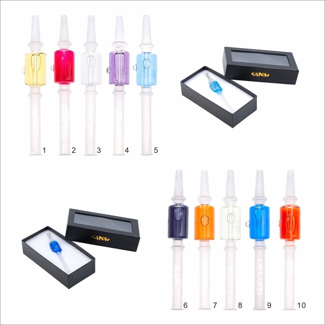 KAPOW 6.5'' FREEZABLE NECTAR COLLECTOR STRAW CE130