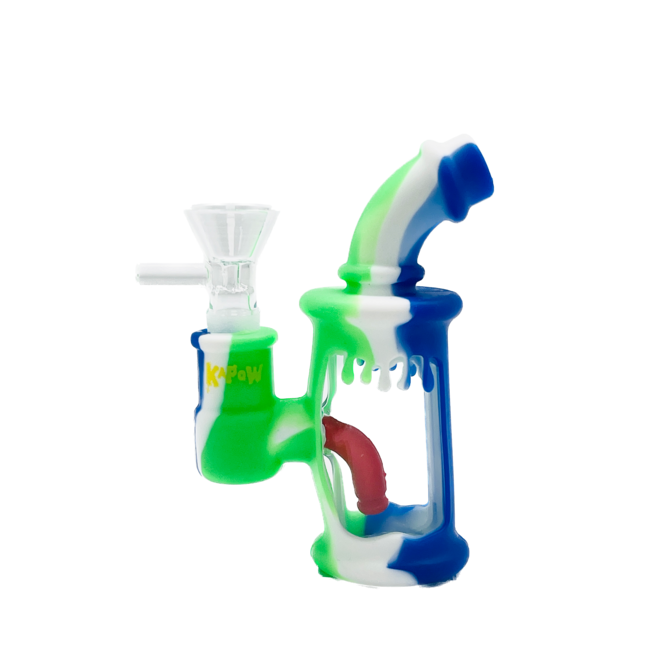 KAPOW KAPOW MINIATURE TEA POT SILICONE BONG-S438