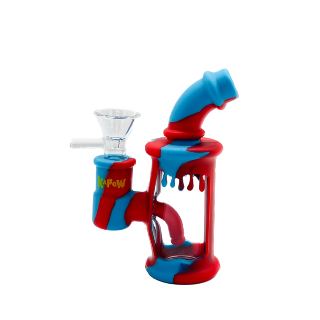 KAPOW KAPOW MINIATURE TEA POT SILICONE BONG-S438