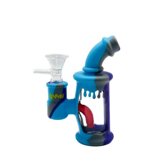 KAPOW KAPOW MINIATURE TEA POT SILICONE BONG-S438