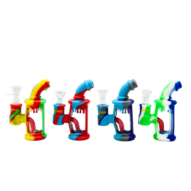 KAPOW KAPOW MINIATURE TEA POT SILICONE BONG-S438