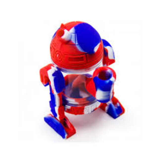 KAPOW KAPOW THE ROBOT SILICONE BONG-S462