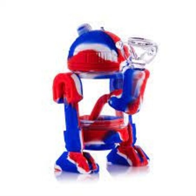 KAPOW KAPOW THE ROBOT SILICONE BONG-S462