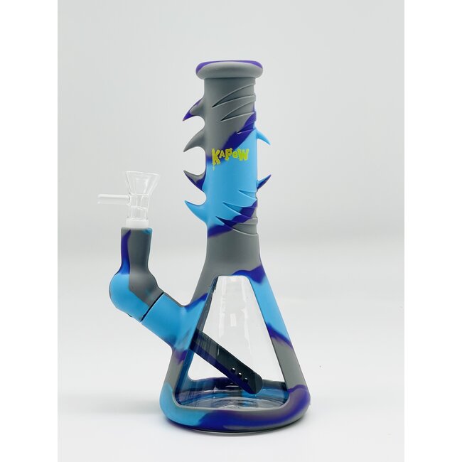 KAPOW KAPOW FOUR SIDED EYE POT SILICONE BONG-S443