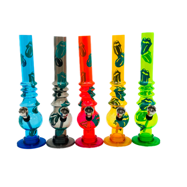 ACRYLIC MINI ACRYLIC ROLLING STONES  BONG