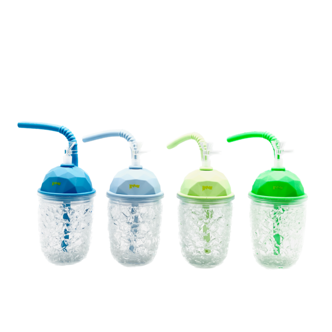 KAPOW KAPOW ROUND CUP ICE BONG-S455
