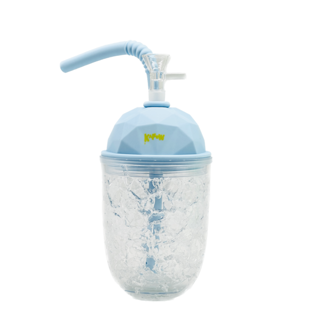 KAPOW KAPOW ROUND CUP ICE BONG-S455