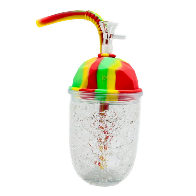 KAPOW KAPOW ROUND CUP ICE BONG-S455