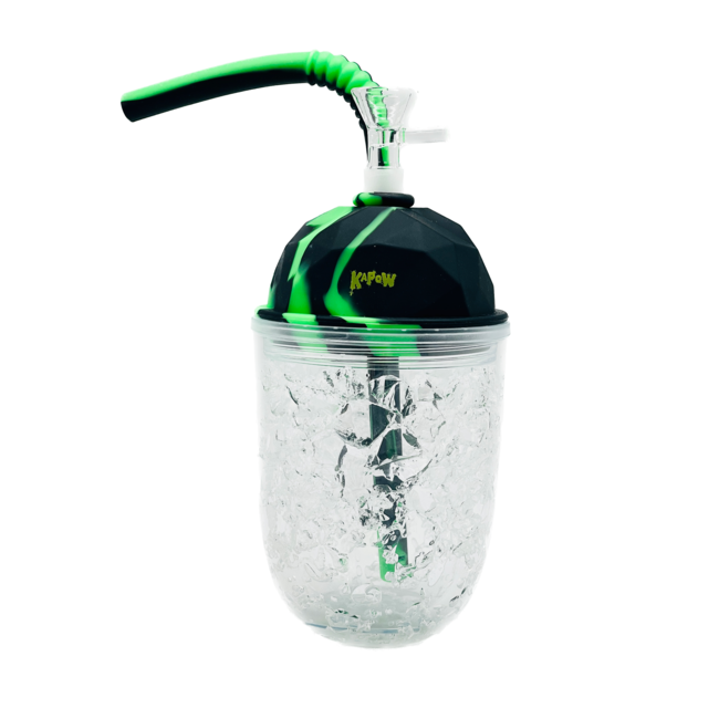 KAPOW KAPOW ROUND CUP ICE BONG-S455