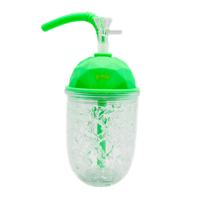 KAPOW KAPOW ROUND CUP ICE BONG-S455