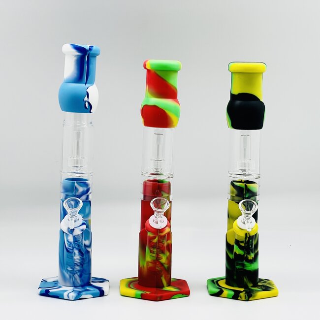 KAPOW KAPOW STRAIGHT SILICONE BONG-S91