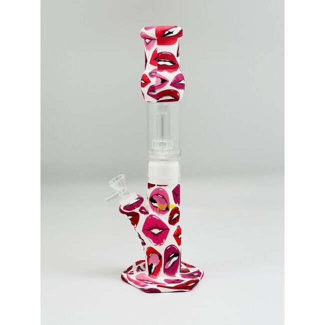 KAPOW KAPOW STRAIGHT SILICONE BONG-S91-1