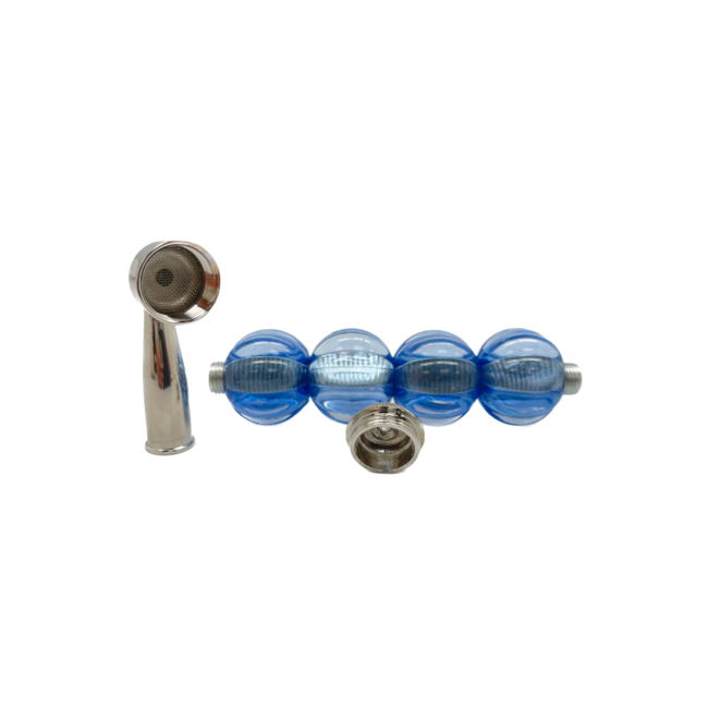 FOUR BEADS METAL PIPE-YD101