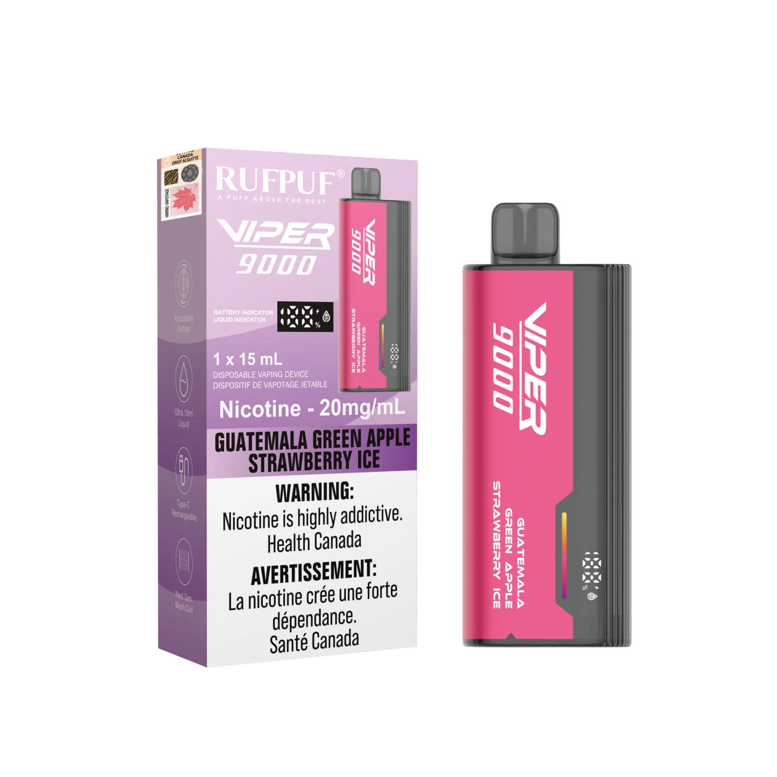 Rufpuf Viper 9000 Puffs