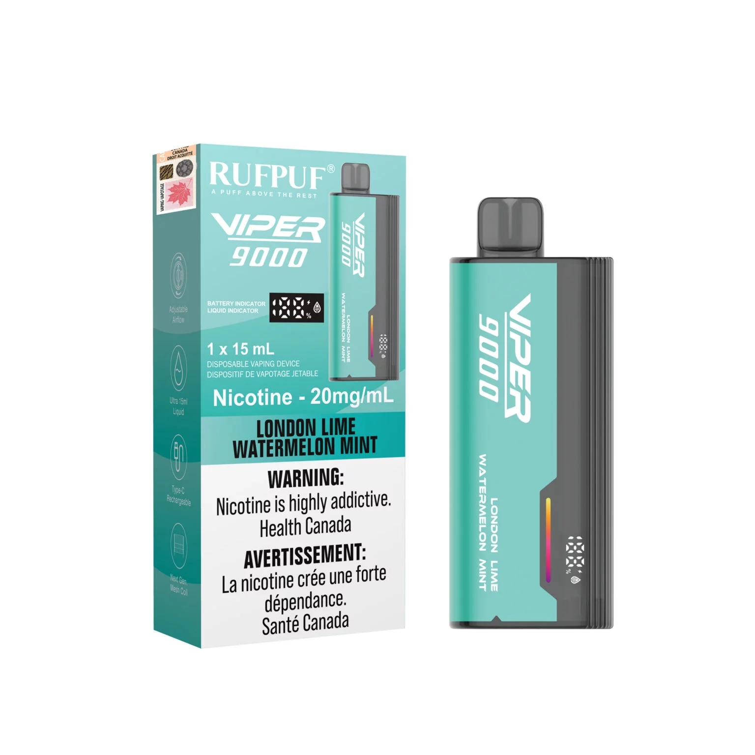 Rufpuf Viper 9000 Puffs