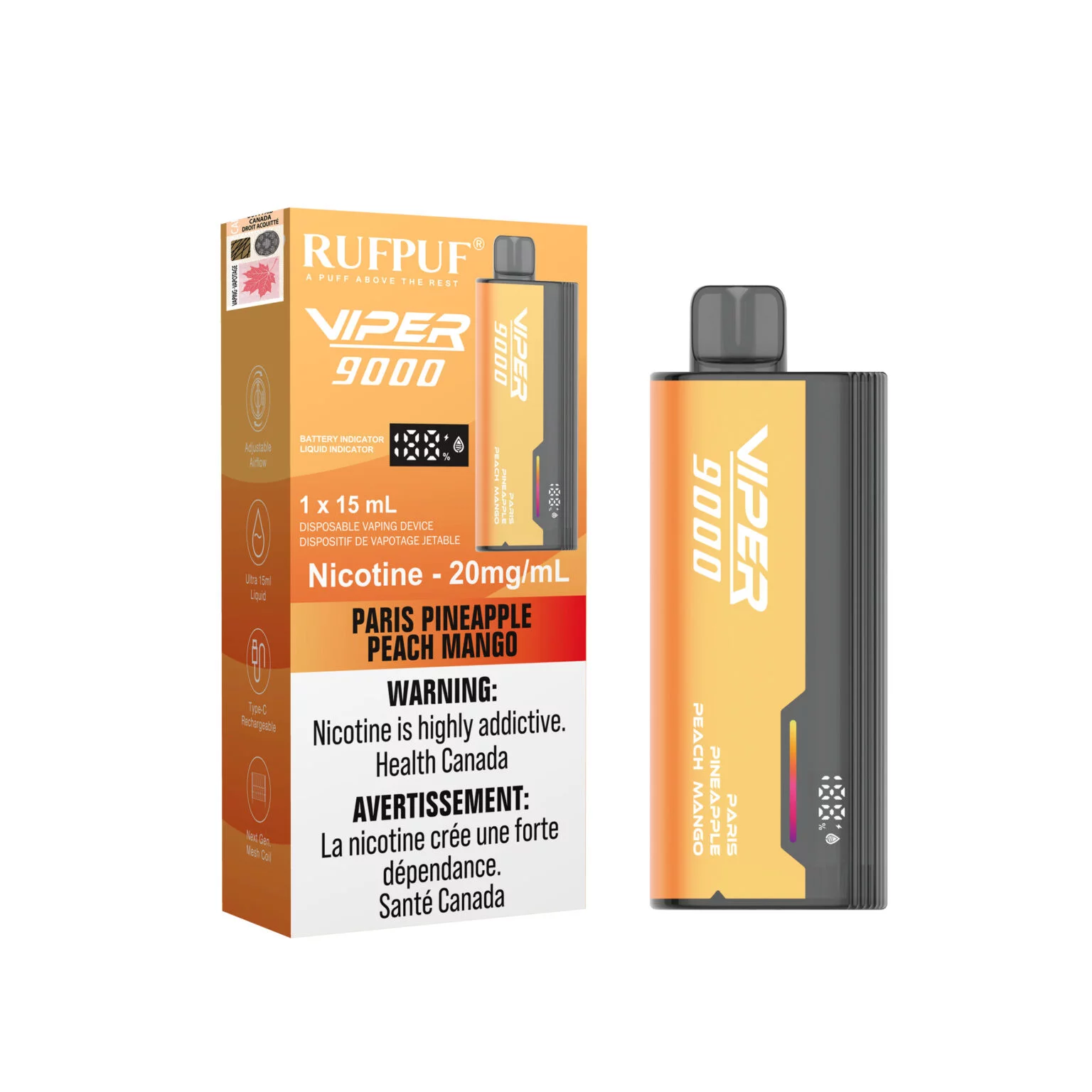 Rufpuf Viper 9000 Puffs