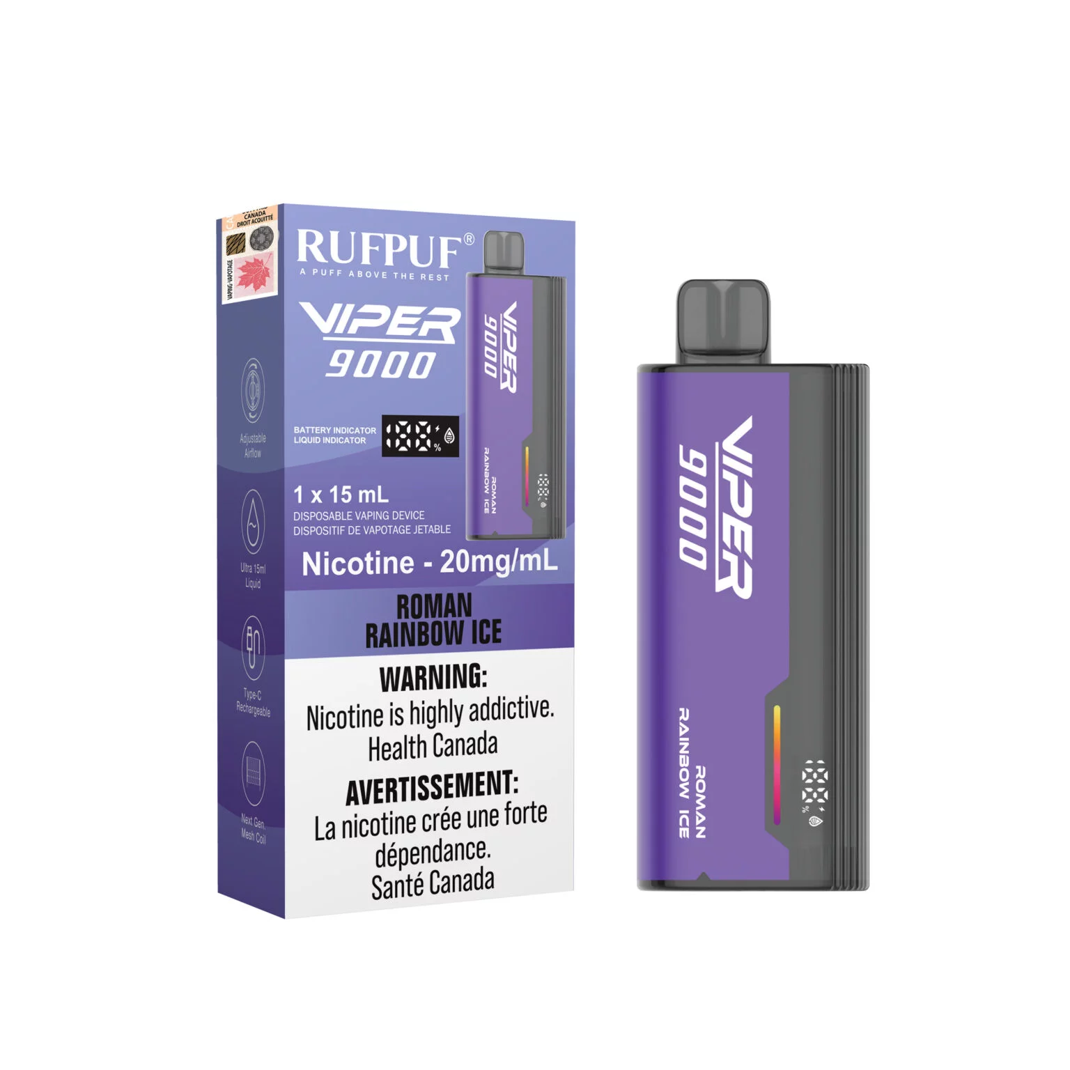 Rufpuf viper 9000 Puffs