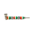 FIVE BEAD THREAD METAL PIPE-YD148