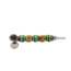 FIVE BEAD THREAD METAL PIPE-YD148