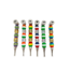 FIVE BEAD THREAD METAL PIPE-YD148