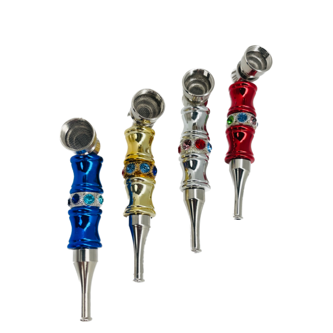 ENAMEL INLAID METAL PIPE-YD124