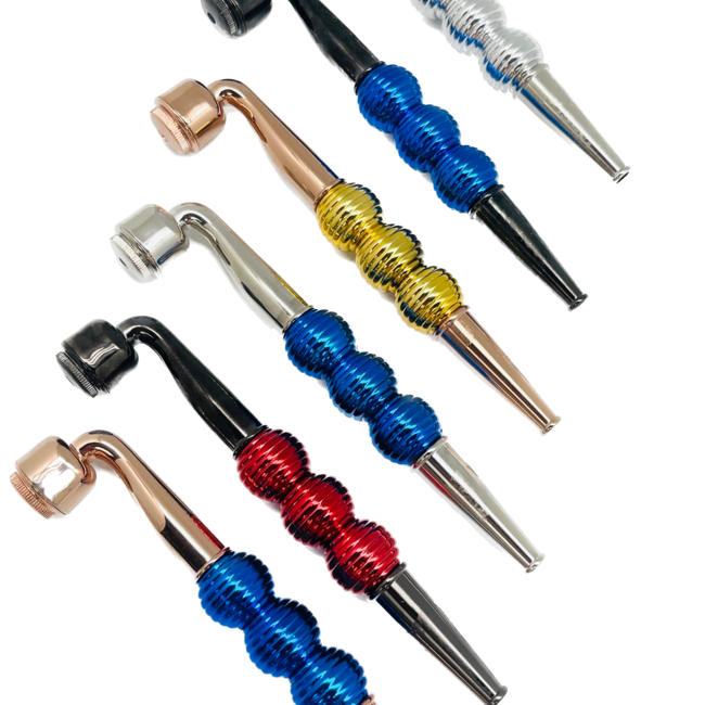 TRIPLE BALLS METAL PIPE-YD091