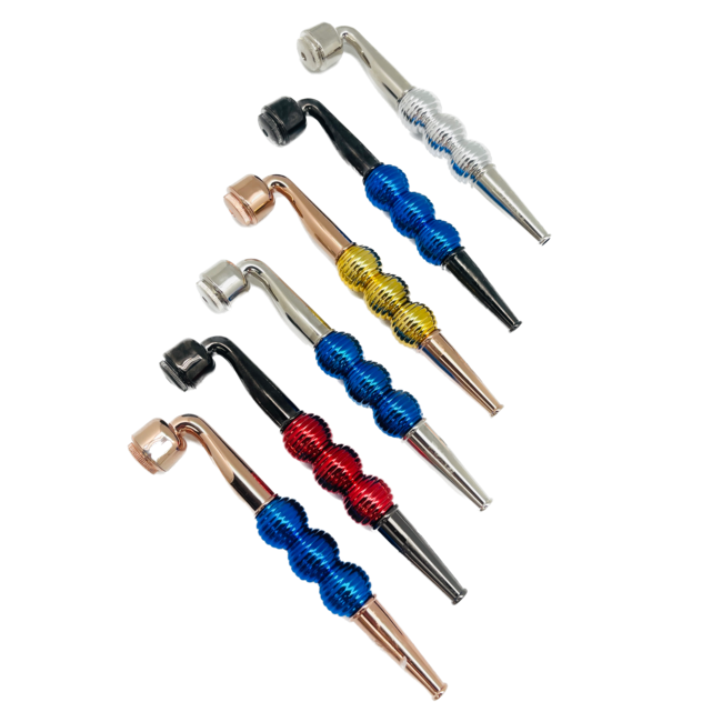 TRIPLE-BALLS METAL PIPE-YD091