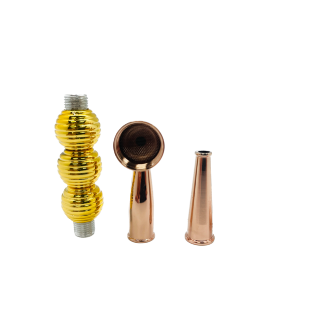 TRIPLE-BALLS METAL PIPE-YD091