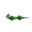 DOUBLE PUMPKIN WITH STONE SHORT  METAL PIPE-YD076