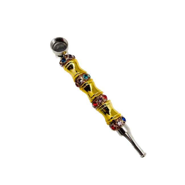 DIAMOND BEAD STRAIGHT ROD METAL PIPE-YD079