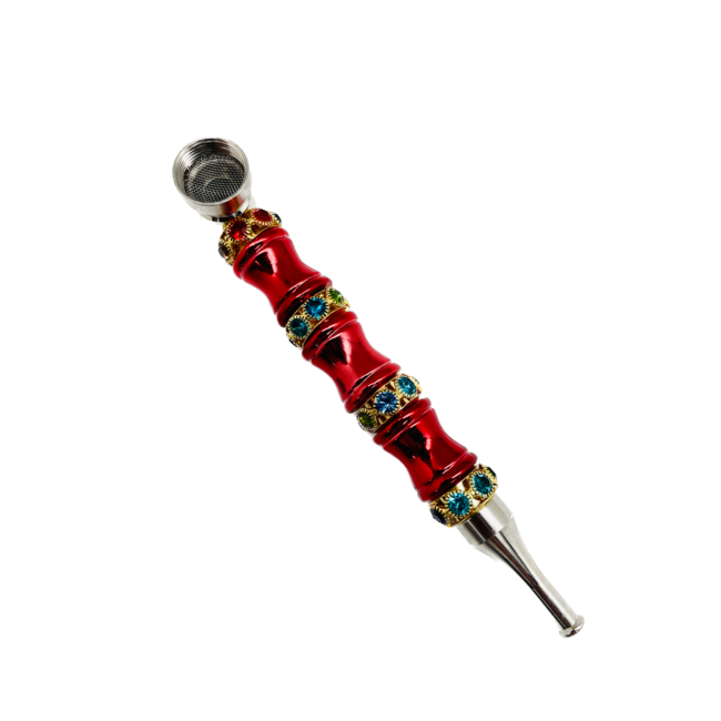 DIAMOND BEAD STRAIGHT ROD METAL PIPE-YD079