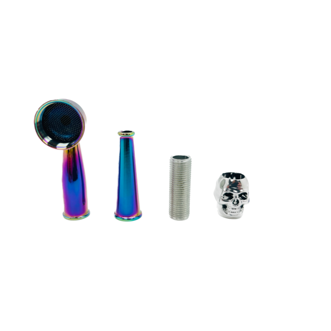 SINGLE  PORTABLE SKULL METAL PIPE-YD089