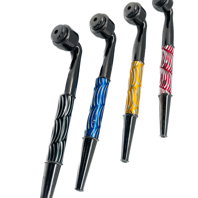 WAVY STRIPE METAL PIPE-YD095