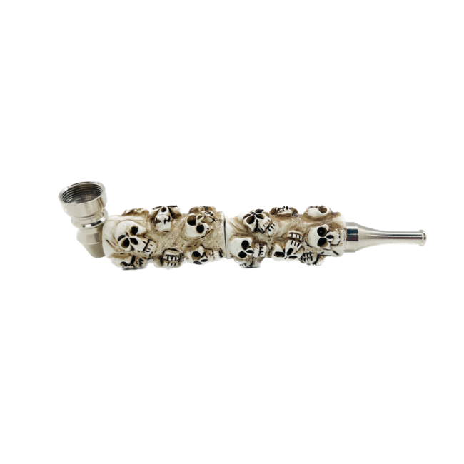 PORTABLE SKULL METAL PIPE-YD4110