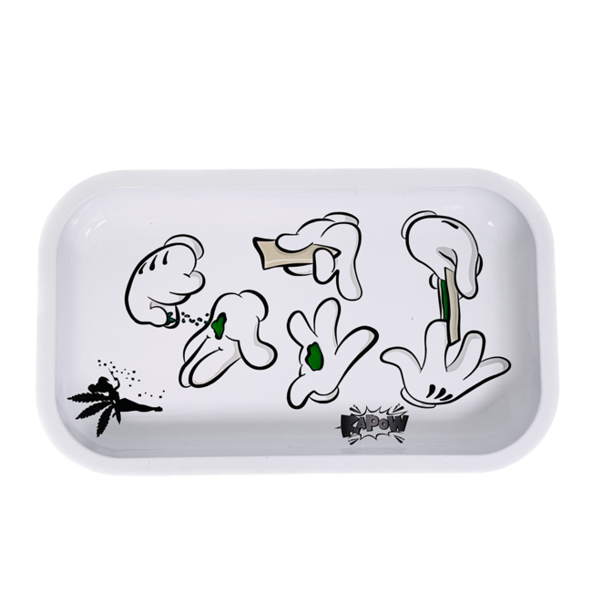 KAPOW KAPOW HANDS  WEED ROLLING TRAY-30