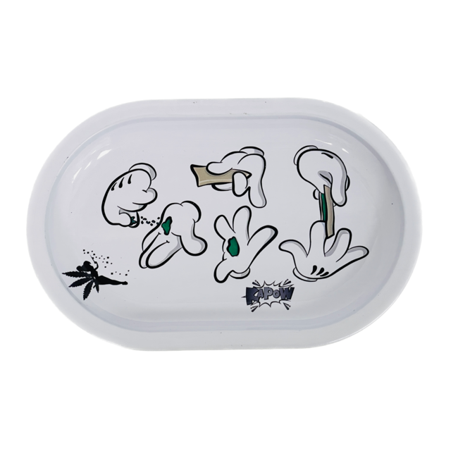 KAPOW KAPOW HANDS  WEED ROLLING TRAY-30
