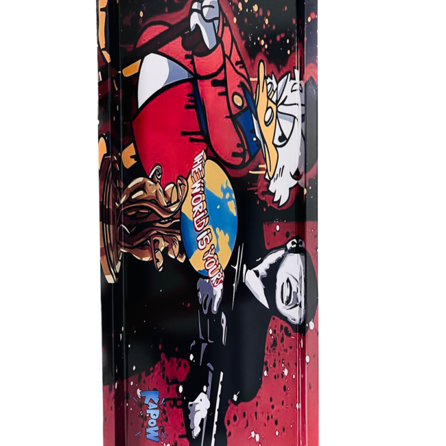 KAPOW KAPOW THE WORLD IS YOURS ROLLING TRAY-24 KAPOW KAPOW THE WORLD IS YOURS ROLLING TRAY-24