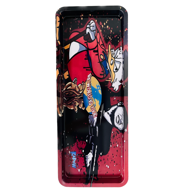 KAPOW KAPOW THE WORLD IS YOURS ROLLING TRAY-24