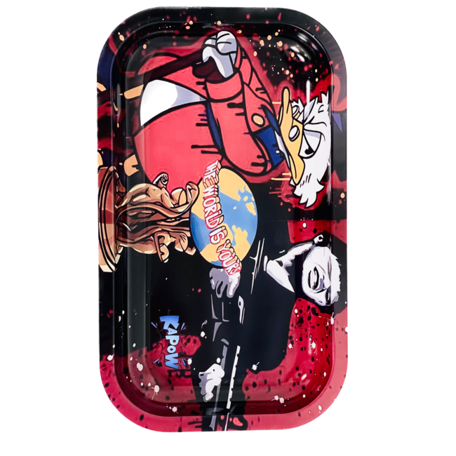 KAPOW KAPOW THE WORLD IS YOURS ROLLING TRAY-24