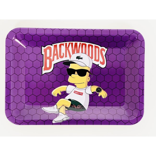 KAPOW KAPOW PURPLE BACKWOODS ROLLING TRAY-9
